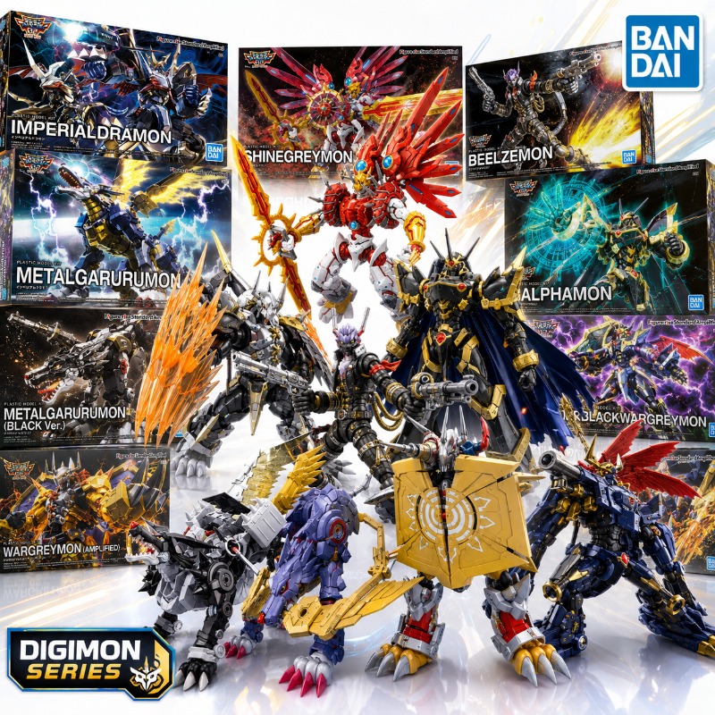 Model Kit Medabots - Oryginalny model Bandai Digimon Figure-rise Standard
