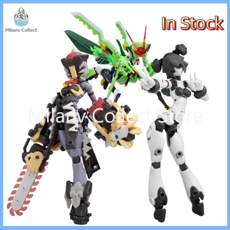 Model Kit Zombie Girl - Qunwork Studio Seria Interferencji Genowych Zombie