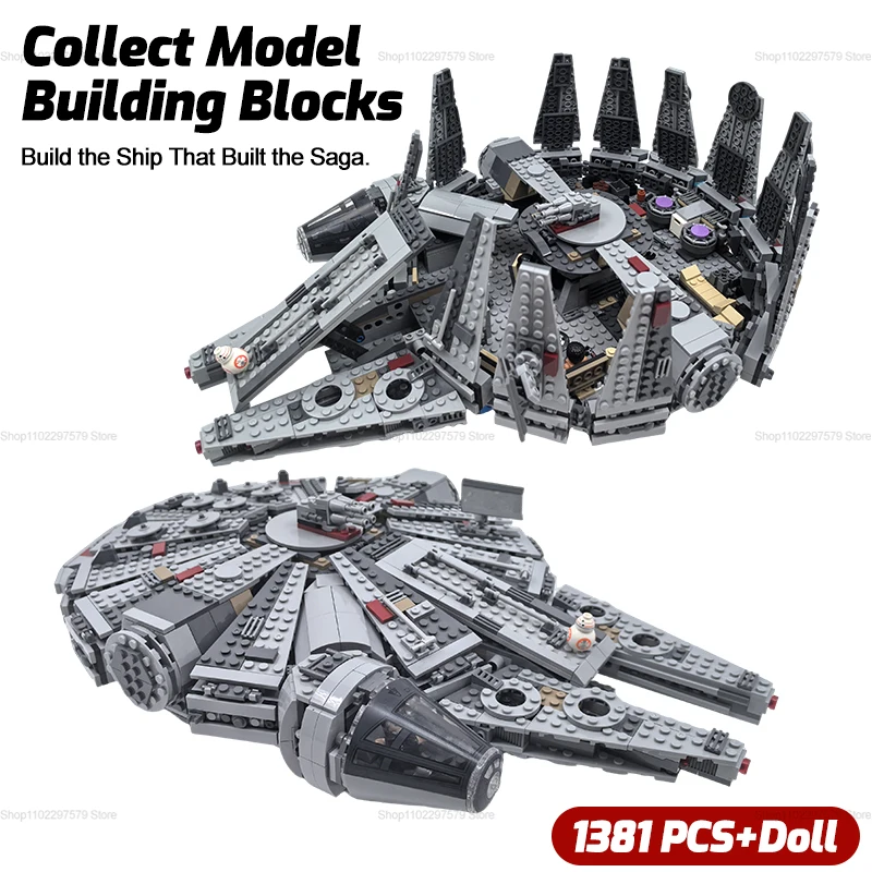 Model Kit Star Wars - Zestaw Klocków do Budowy Zaawansowanego Statecznika
