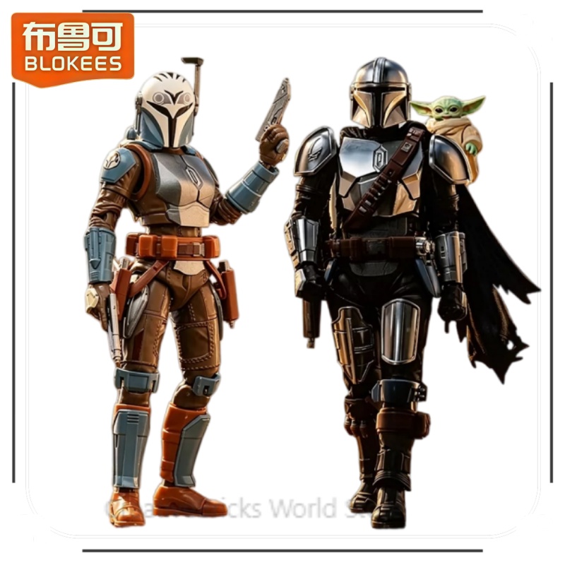 Model Kit Star Wars - Blokees Star Wars Seria Mistrzowska: Din