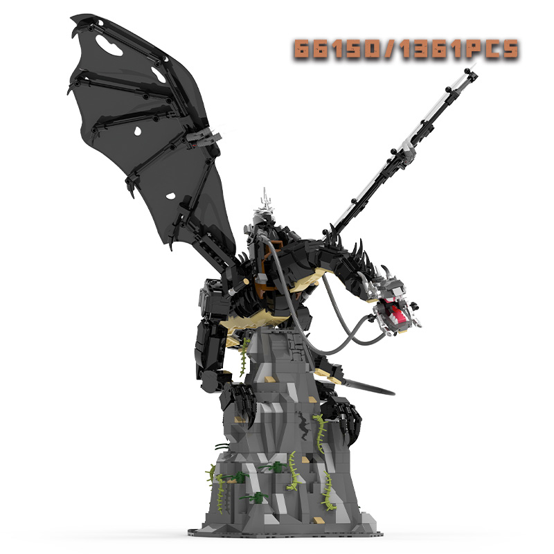 Model Kit Ikaruga - 1361 elementów Zestaw Klocków Król Czarów