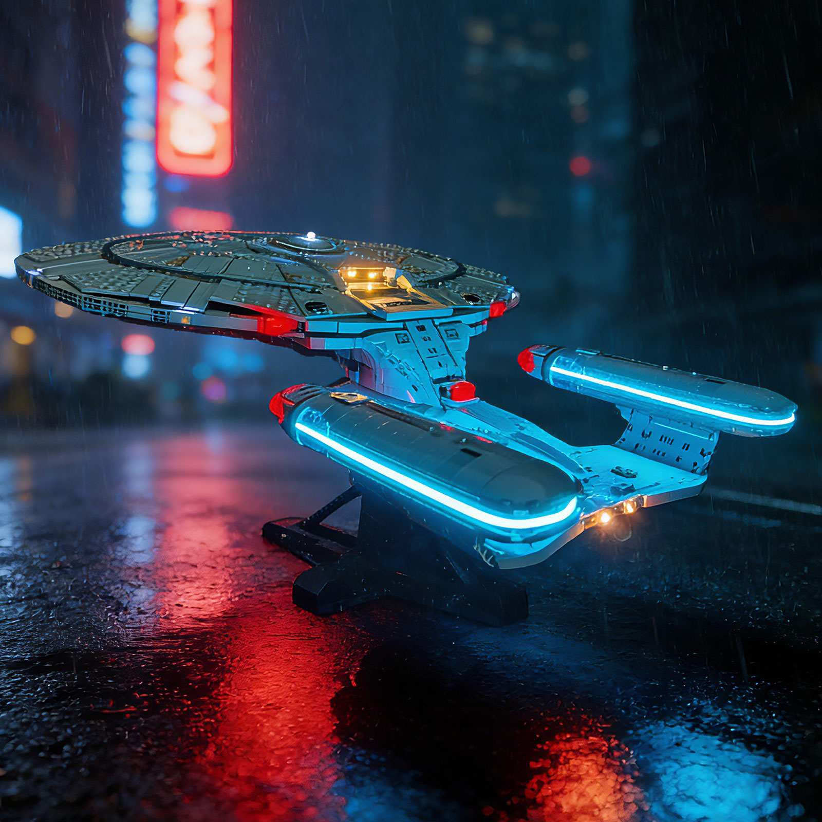 Model Kit Ikaruga - Zestaw oświetlenia LED LYBMTWF do Lego