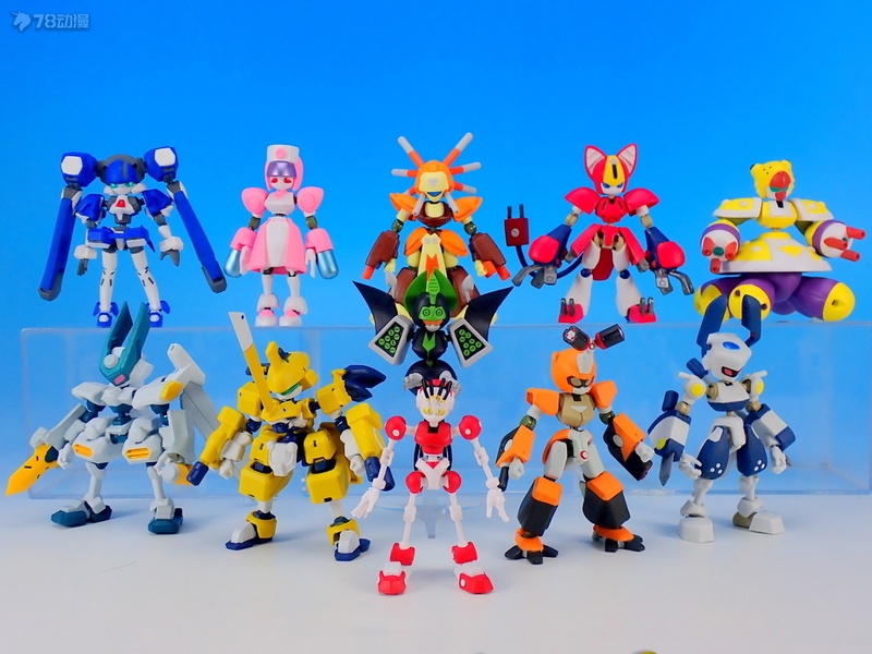 Model Kit Medabots - Figurka Bandai Kawaii Gashapon Medarot Seria