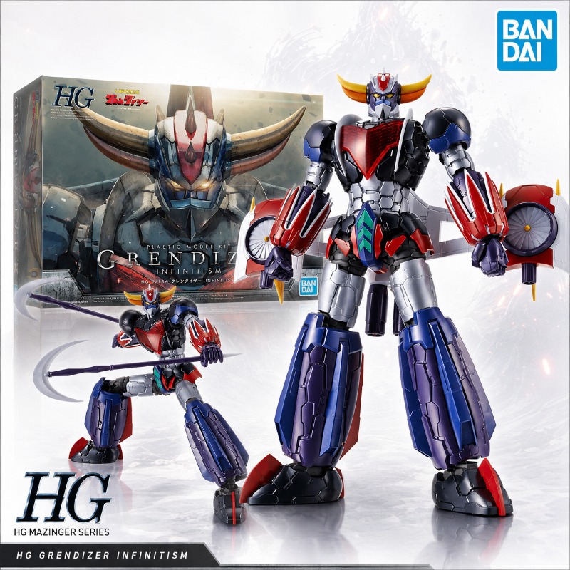 Model Kit Mazinger - Oryginalny model Bandai HG 1/144 Grendizer