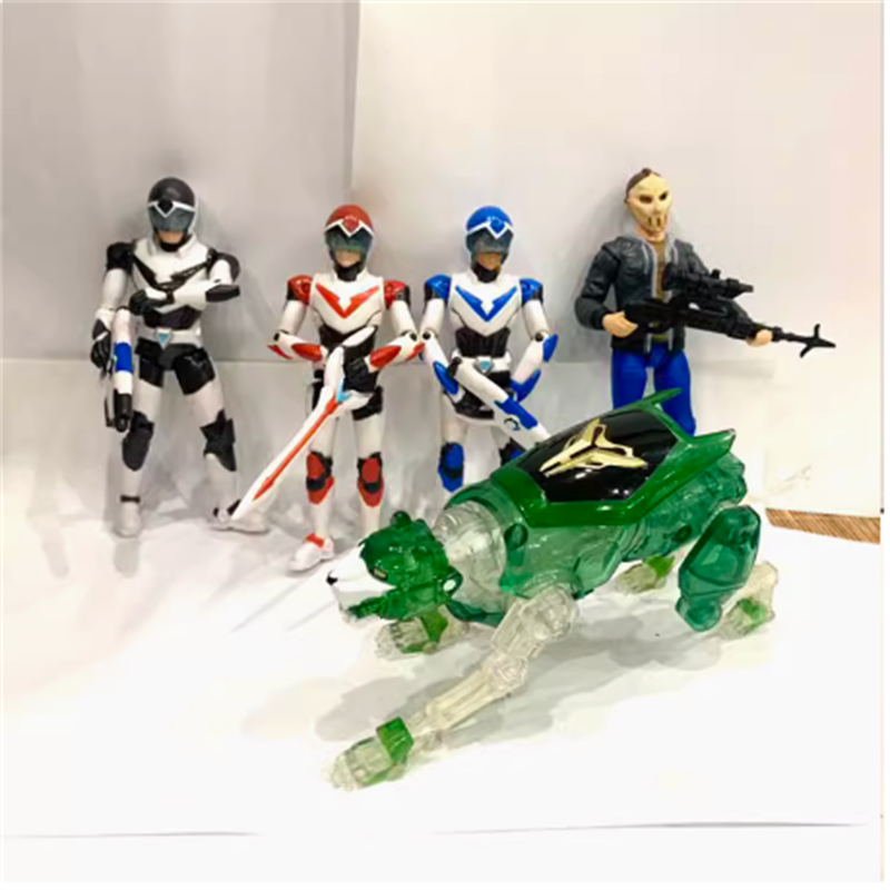 Model Kit Voltron - 10cm kreskówka Voltron bestia figurka wspólna