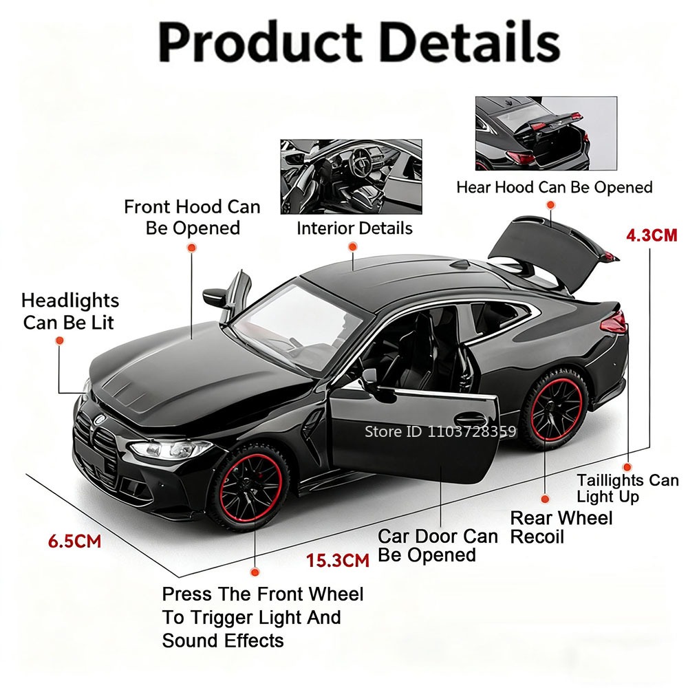 1:32 M4 320I Model Samochodu S – Model Kit Porsche 911 recenzja i cena