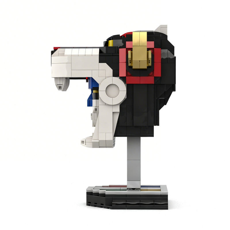 767 elementów MOC Voltron Hełm – Model Kit Voltron recenzja i cena