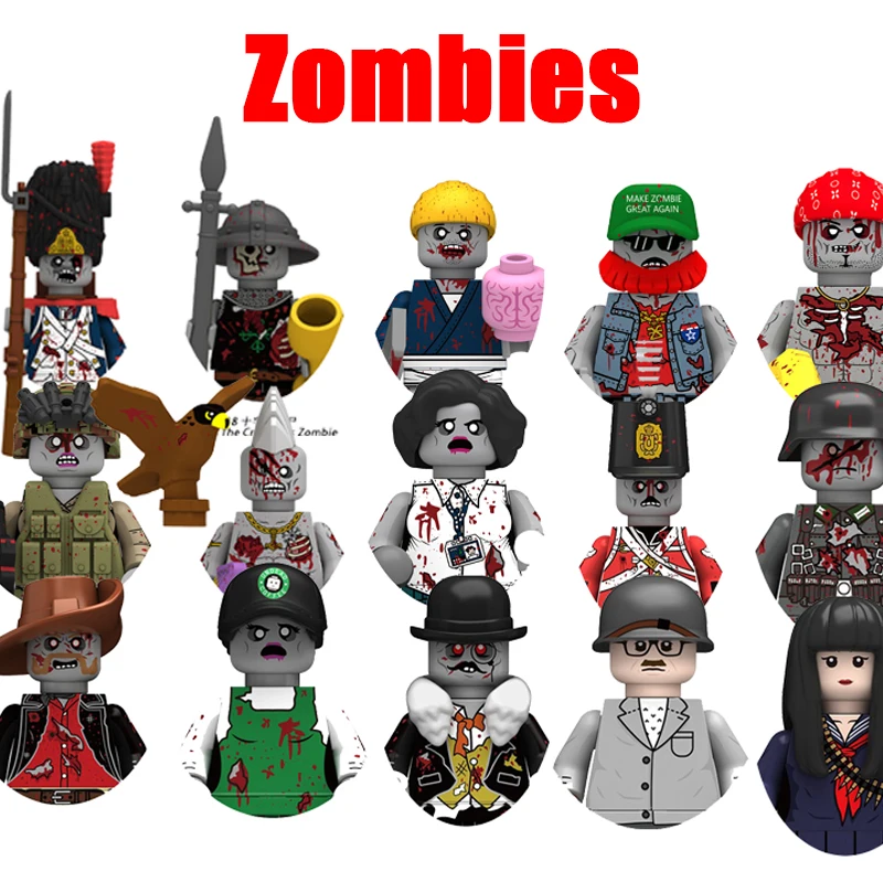 Moc Halloween Series Figurka Z – Model Kit Zombie Girl recenzja i cena