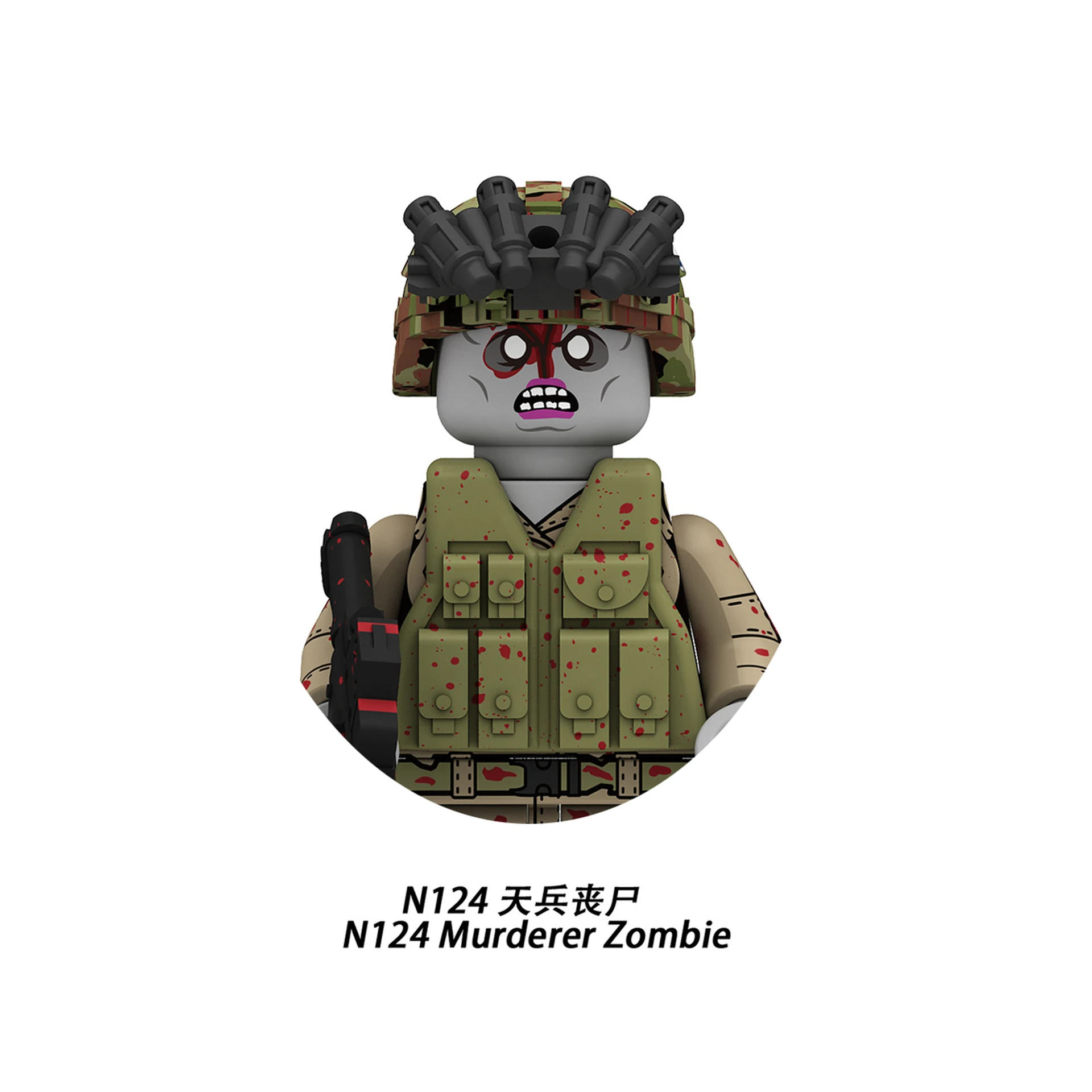 Moc Halloween Series Figurka Z – Model Kit Zombie Girl recenzja i cena