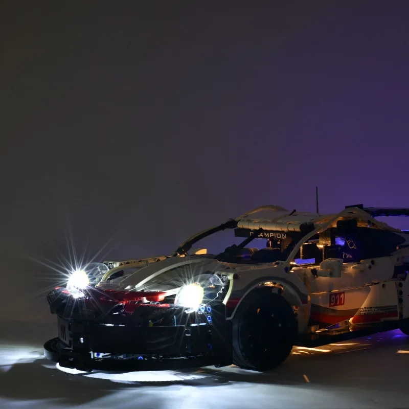Zestaw oświetlenia LED do kloc – Model Kit Porsche 911 recenzja i cena