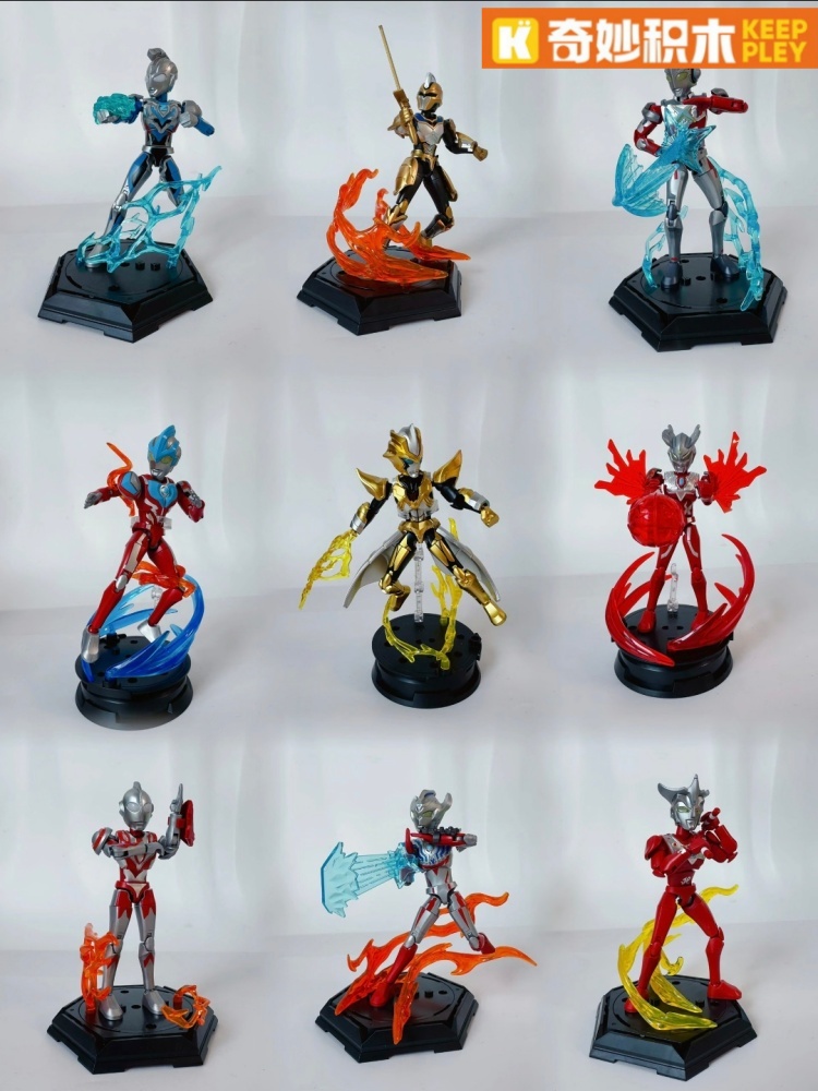 Keeppley Ultraman Blind Box Ze – Model Kit Zero Megaman recenzja i cena