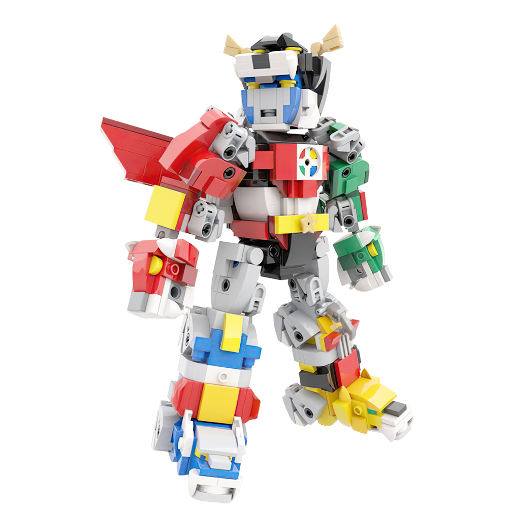 MOC Voltroned Robot figurka kl – Model Kit Voltron recenzja i cena