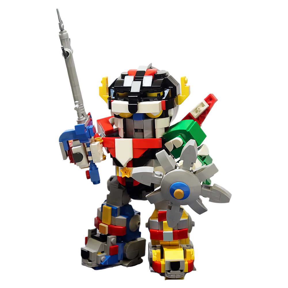 MOC Voltroned Robot figurka kl – Model Kit Voltron recenzja i cena