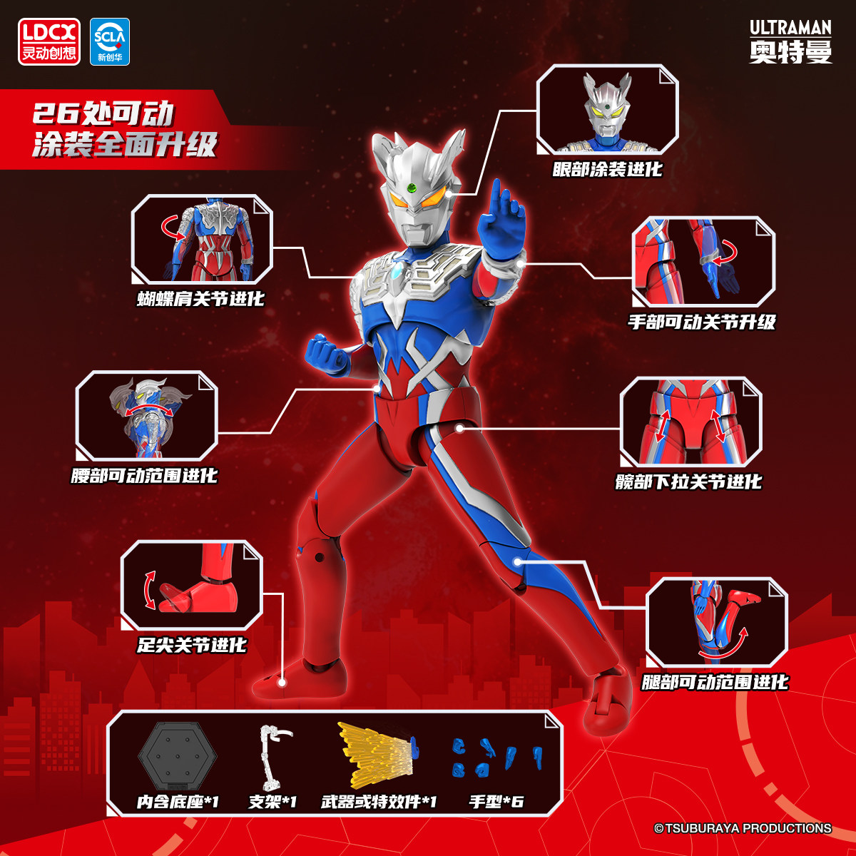 Figurka akcji Ldcx Ultraman Bl – Model Kit Zero Megaman recenzja i cena