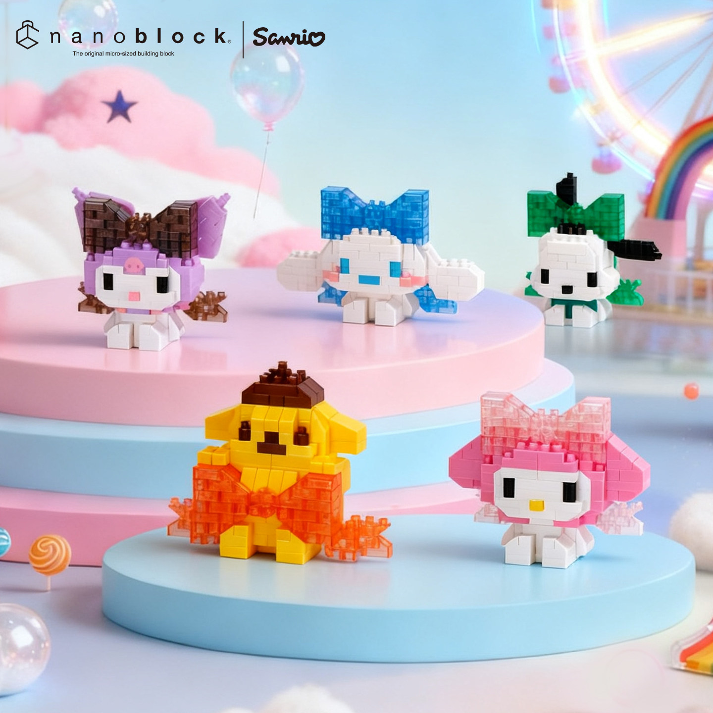 Nanoblock Sanrio Mikro Klocki  – Model Kit Girls recenzja i cena
