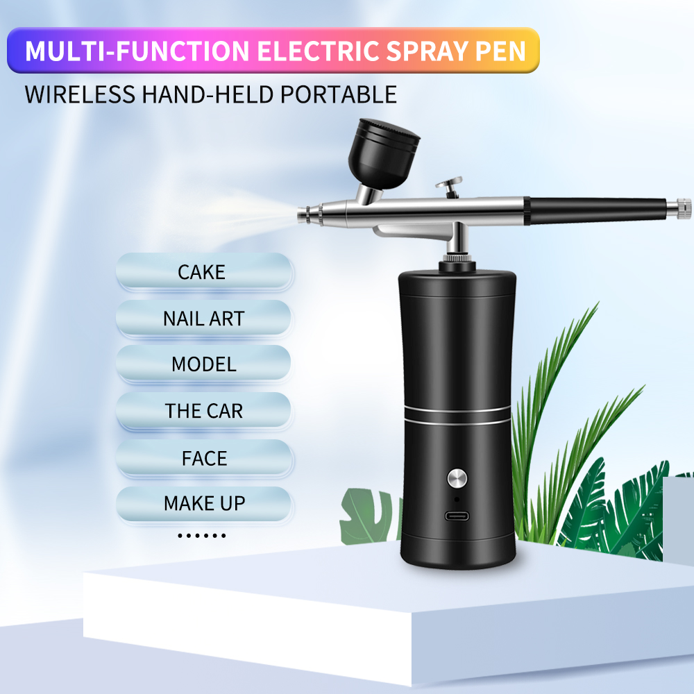 Przenośny, ładowalny, bezprzew – Airbrush Compressor Kit recenzja i cena