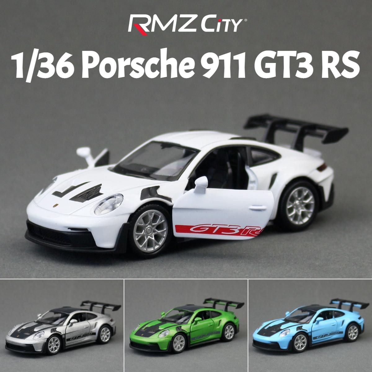 1/36 Porsche 911 GT3 RS Zabawk – Model Kit Porsche 911 recenzja i cena