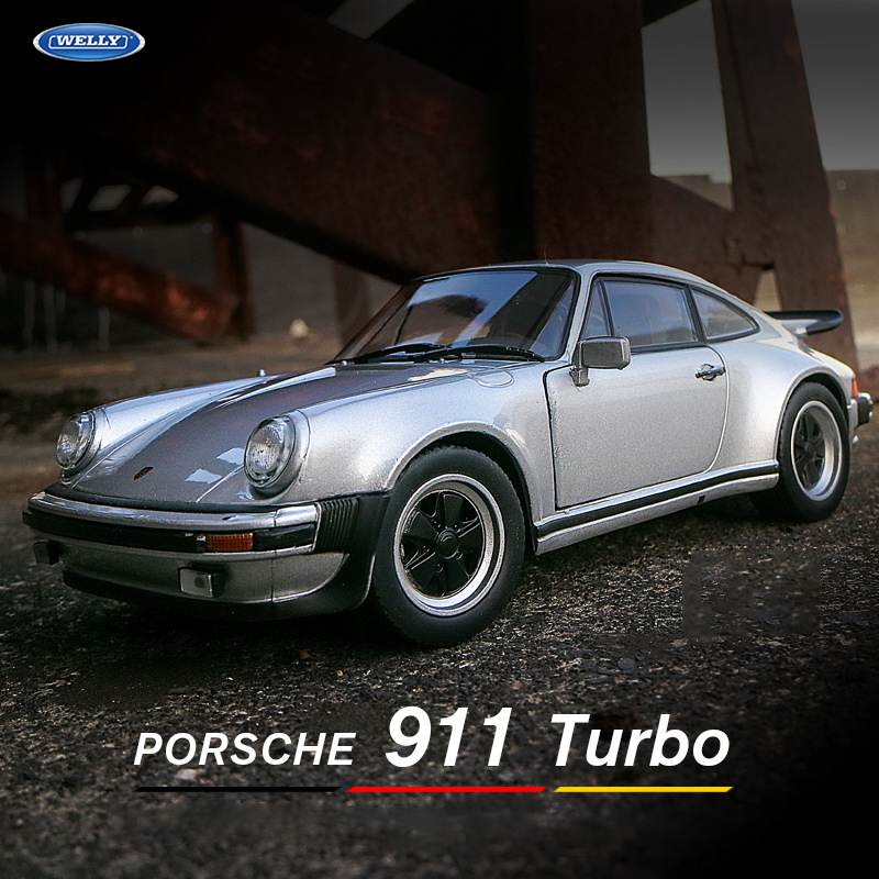 WELLY 1:24 Porsche 911 Turbo 3 – Model Kit Porsche 911 recenzja i cena