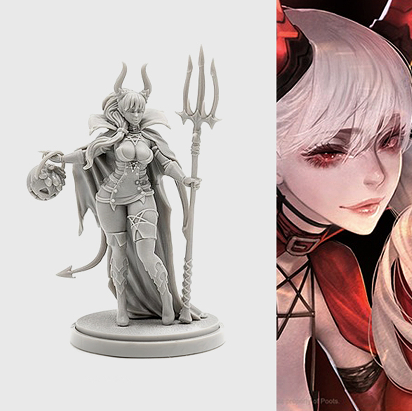 Modelarski zestaw żywiczny KIN – Model Kit Warhammer recenzja i cena